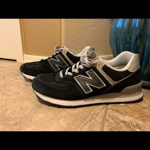 New Balance Classics 574 Black/White/Grey